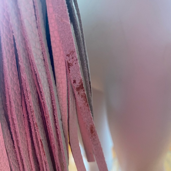 Carina Duek New Leather Fringe purse from Brazil - Picture 15 of 15